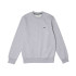 Sudadera Lacoste Algodón Ecológico Hombre Gris