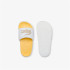 Chanclas de mujer Lacoste Croco Dualiste Mujer White