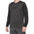 Camiseta de ciclismo 100% RIDECAMP Long Sleeve Black
