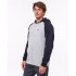Sudadera Rip Curl Embroid Hooded Zip Thru Hombre Grey