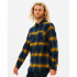 Camisa Rip Curl Count Flannel Hombre Blue-Yellow