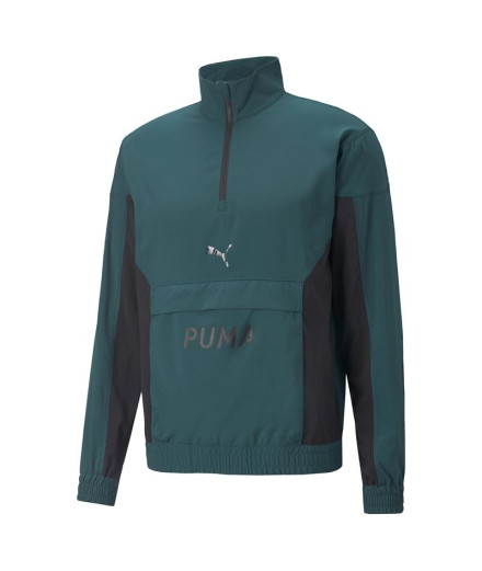 Sudadera de fitness Puma Fit Woven training Hombre Green