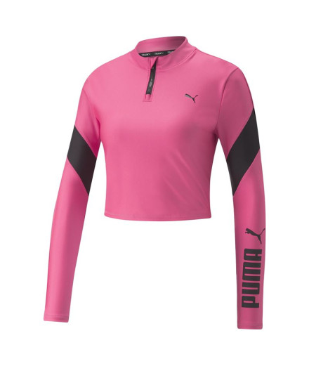 Camiseta Corta de fitness Puma Fit Eversculpt Mujer Pink