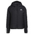 Chaqueta con capucha adidas Itavic Light 3 bandas Negro
