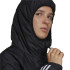 Chaqueta con capucha adidas Itavic Light 3 bandas Negro