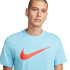 Camiseta Nike Sportswear Swoosh Hombre Blue