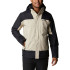 Chaqueta con Capucha Beige/Negra de montaña Columbia Electric Peak™ Hombre