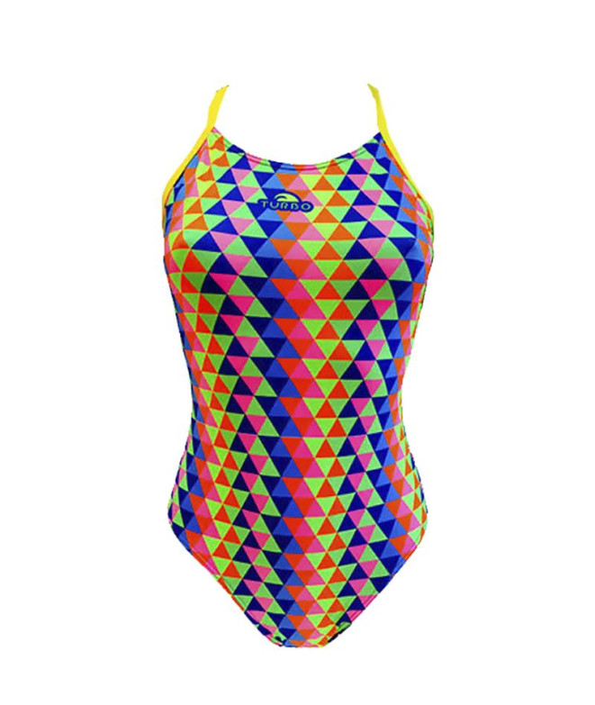 Bañador amarillo de natación Turbo Pro-Racer...