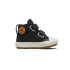 Zapatillas negras Converse Chuck Taylor All Star Berkshire 2V Leather Bebé