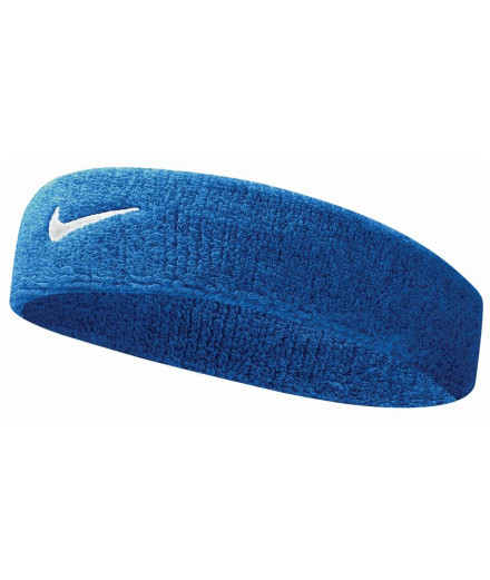 Cinta para la Cabeza de Fitness Nike Swoosh Azul