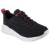 Zapatillas Skechers Bobs Squad 3 - Whip-Splash Negras Mujer