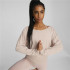 Sudadera de Yoga Puma Studio Yogini Lite Rosa Mujer
