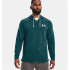 Chaqueta turquesa Under Armour Rival Terry Hombre