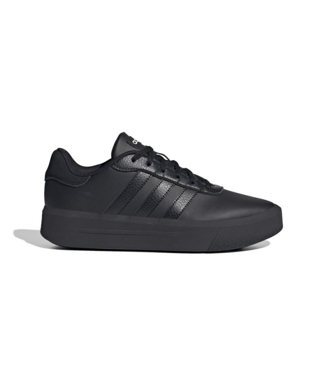 Zapatillas negras adidas Court Platform Mujer