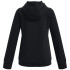 Sudadera Under Armour Rival Fleece Big Logo Negra Niña