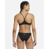Bikini de Playa Y Piscina Nike Racerback Mujer Negro