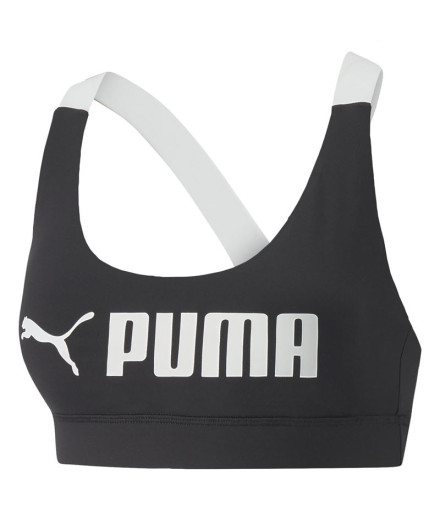 Sujetador deportivo de Fitness Puma Mid Impact Puma Fit...