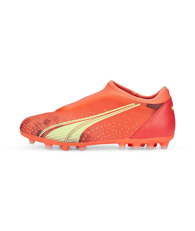 Botas de fútbol Puma Ultra Match LL MG Coral