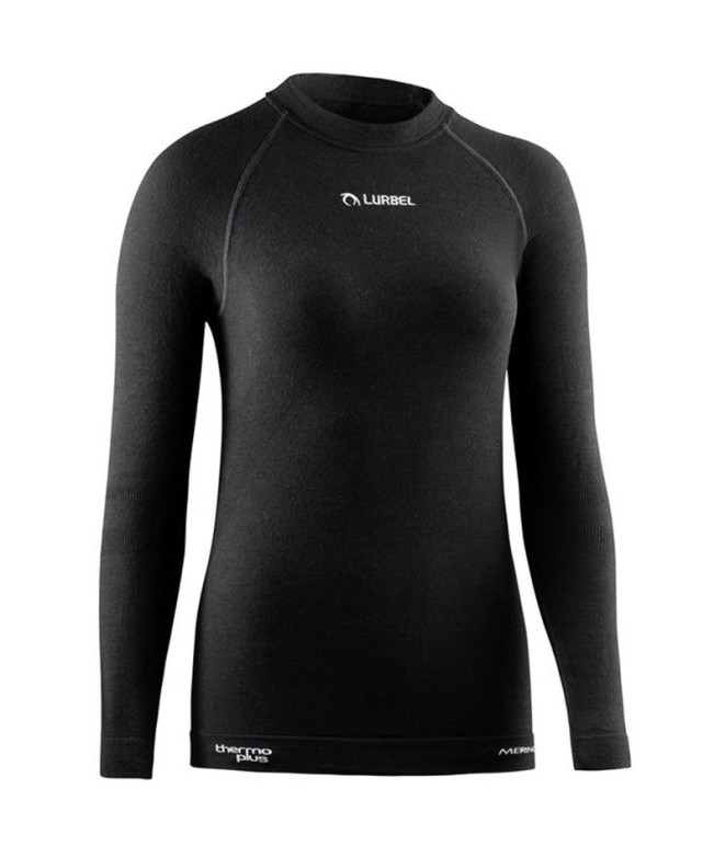 Camiseta de trail Lurbel Merino negro Mujer
