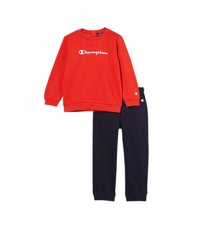 Conjunto Champion naranja Bebé