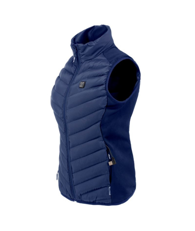 Chaleco Joluvi Heat Azul Mujer