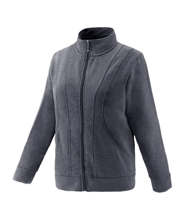 Chaqueta de fitness Joluvi Donna Antracita Mujer