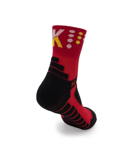 Calcetines Running Kamuabu "Tanque" 5 Estrellas Vino Unisex