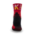 Calcetines Running Kamuabu "Tanque" 5 Estrellas Vino Unisex