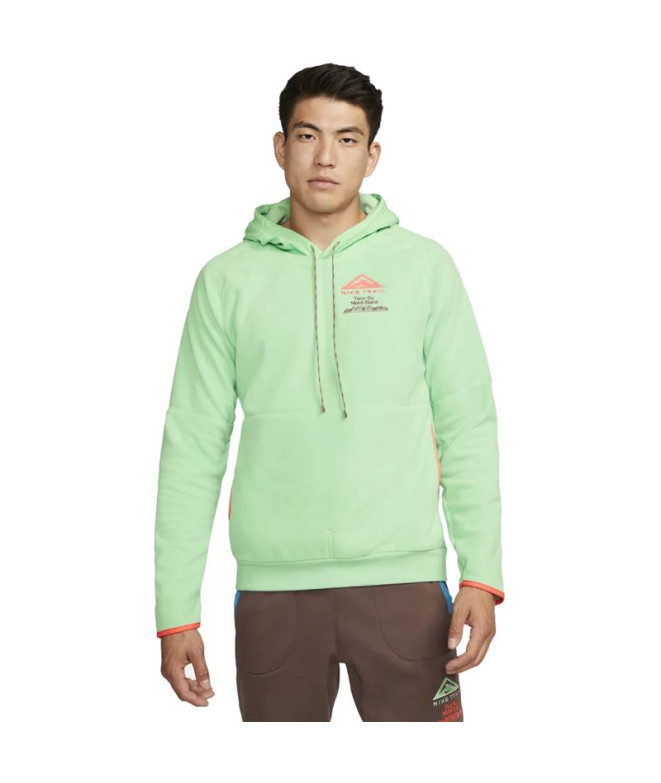 Sudadera de trail Nike Mount Blanc verde Hombre