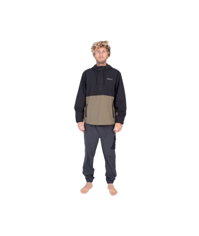 Chaqueta Hurley Offshore negro Hombre