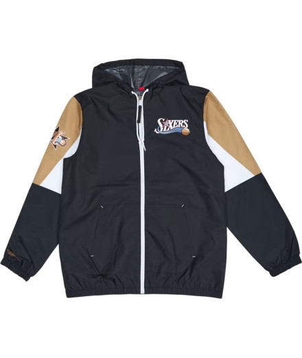 Chaqueta de baloncesto Mitchell & Ness Philadelphia 76ers