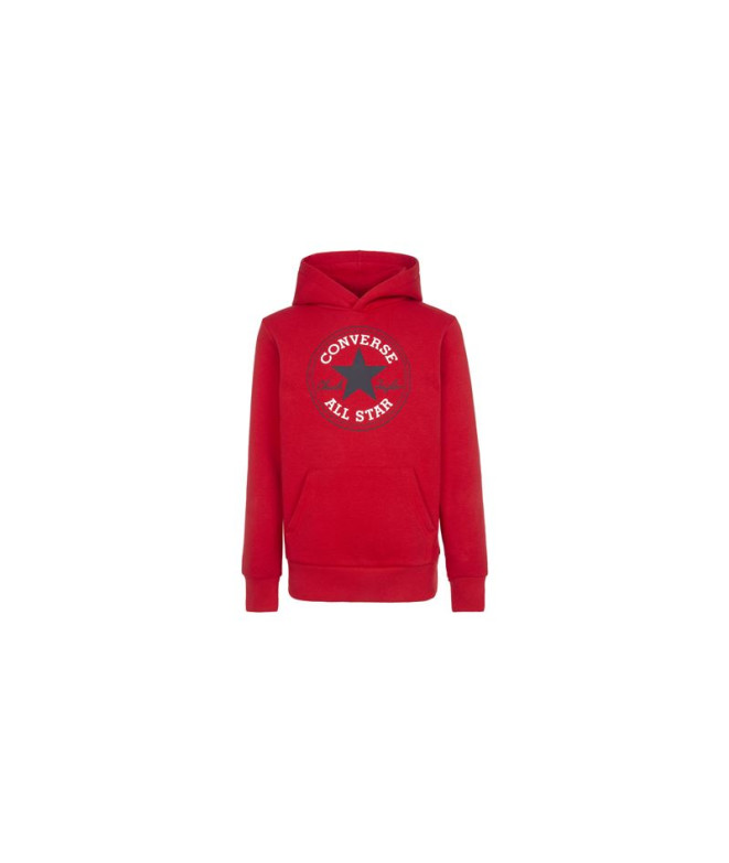 Sudadera Converse Ctp rojo Infantil