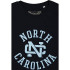 Camiseta Mitchell & Ness University of North Carolina negro Hombre