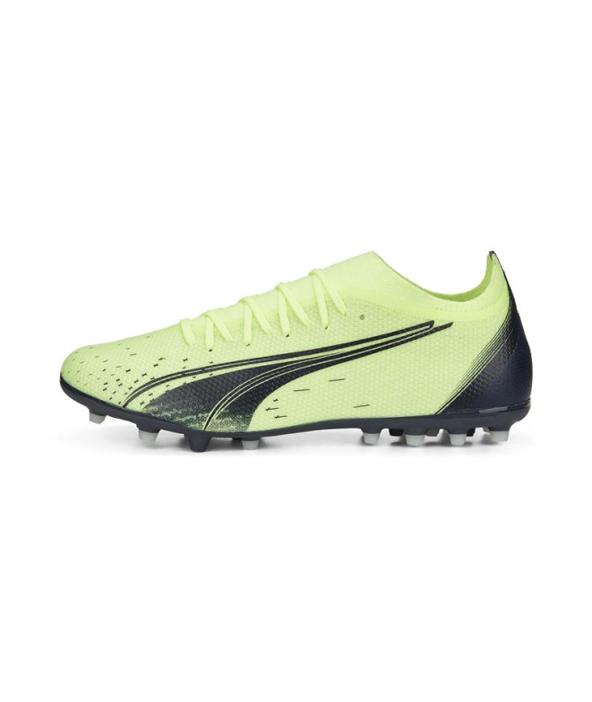 Botas de fútbol Puma Ultramatch MG Fizzy verde