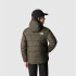 Chaqueta de Montaña The North Face Reversible Perrito Negro/Verde Niño