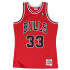 Camiseta de Baloncesto Mitchell & Ness Chicago Bull Scotie Pippen Rojo Hombre
