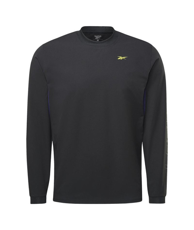 Camiseta de Fitness Reebok Les Mills Negro Hombre