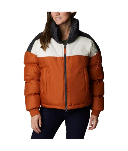 Chaqueta de Montaña Columbia Pike Lake Naranja Mujer