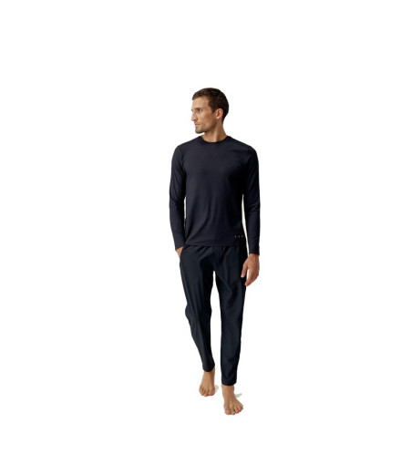 Pantalones de Yoga Born Living Yoga Okavango Negro Hombre