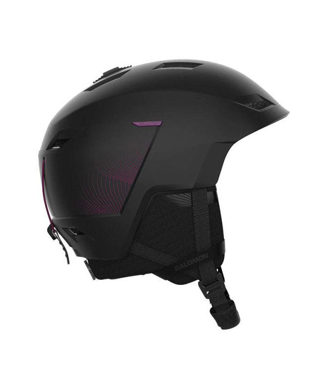 Casco de Esquí Salomon Icon Lt Pro Negro Mujer