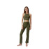 Sujetador deportivo de Yoga Born Living Yoga Chiara Verde Mujer