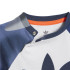 Conjunto adidas Camouflage Print Azul Infantil