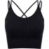 Sujetador deportivo Born Living Yoga India Black Mujer