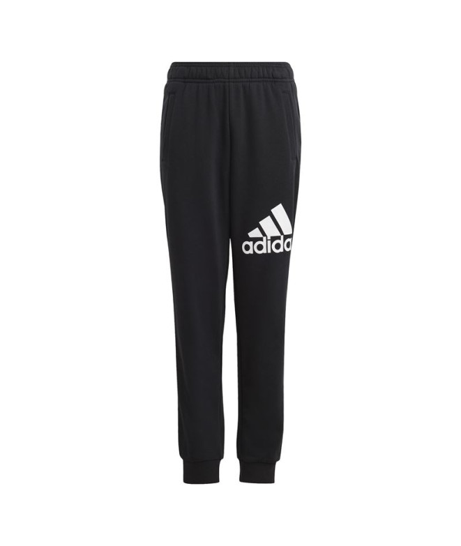 Pantalones adidas Fit Big Logo Negro Infantil