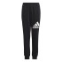 Pantalones adidas Fit Big Logo Negro Infantil