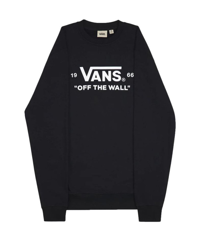 Sudadera Vans Mini OTW Crew Negro Hombre