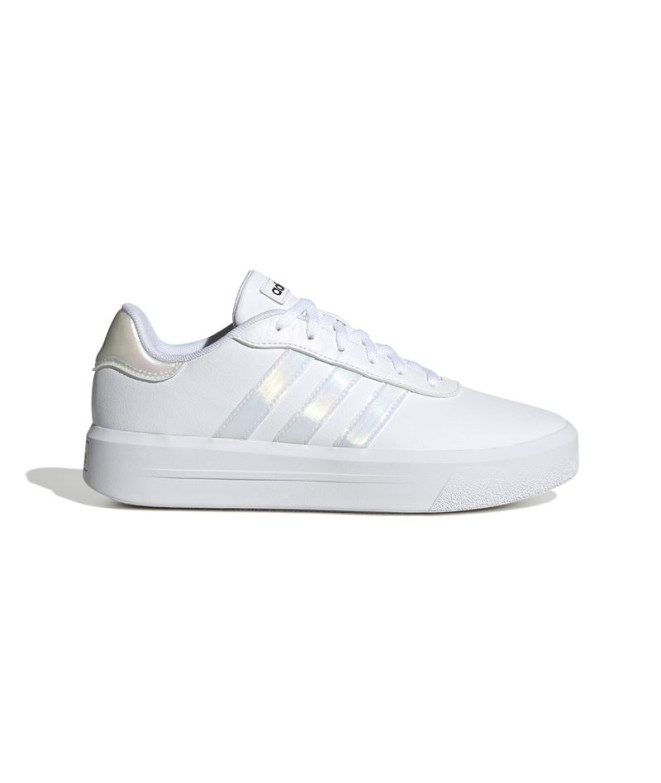Zapatillas adidas Court Platform Blanco Mujer