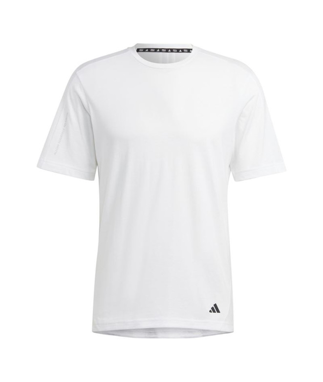 Camiseta de Yoga y Pilates adidas Base Blanco...