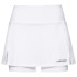 Falda de Tenis Head Club Basic Blanco Mujer