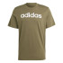 Camiseta adidas Essentials Linear Verde Hombre
